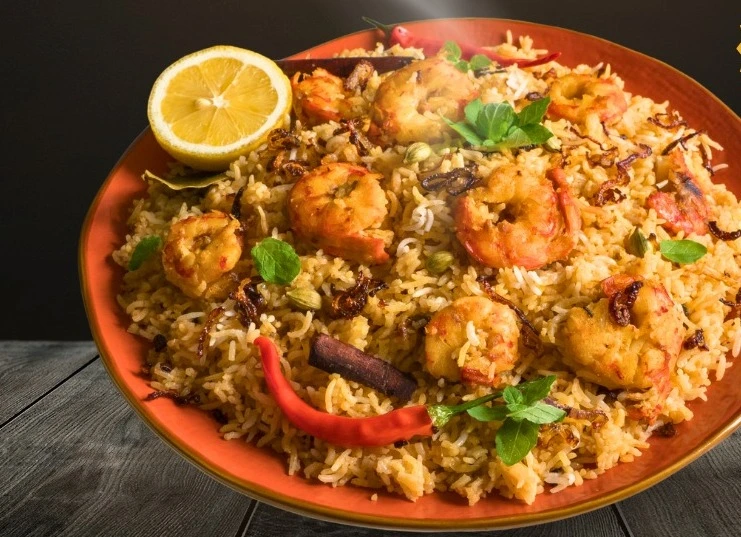 Shrimp Biryani